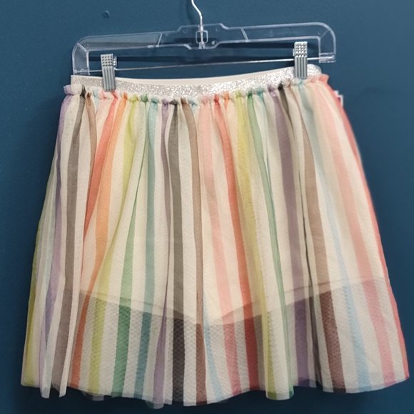 Toddler Pride Tutu - Rainbow Striped - Picture 2 of 4